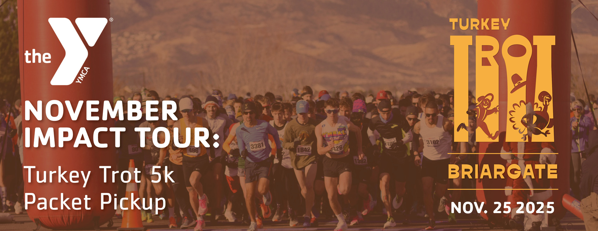 November Impact Tour: Turkey Trot Packet Pickup